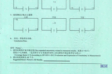 热工亚洲午夜在线证书报告结果页图片